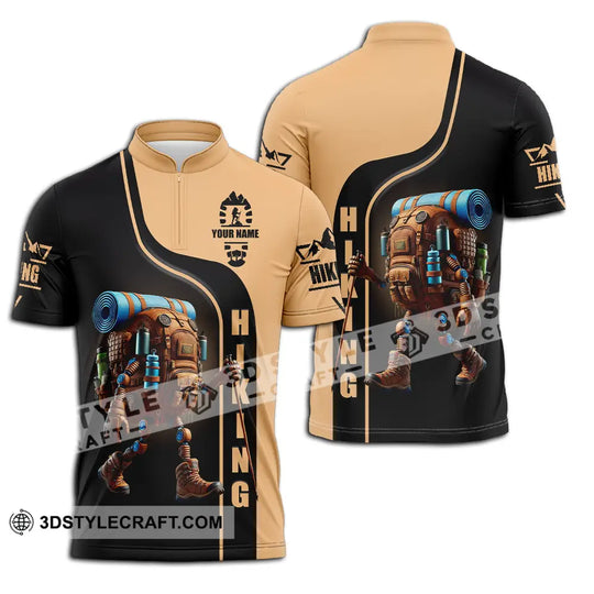 Unisex Shirt - Custom Text Shirt Hiking style option 2