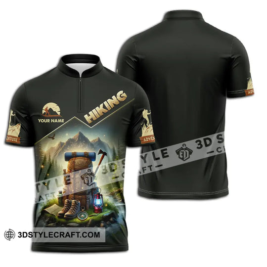 Unisex Shirt - Custom Text Shirt Hiking style option 2