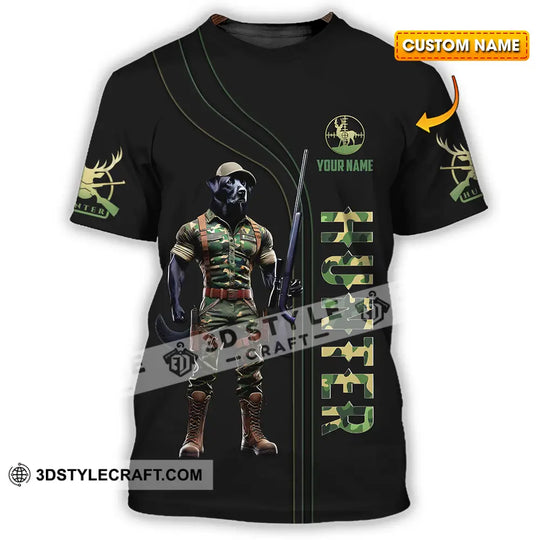 Unisex Shirt - Custom Text Shirt Hunter style option 1