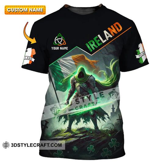 Unisex Shirt - Custom Text Shirt Ireland style option 1