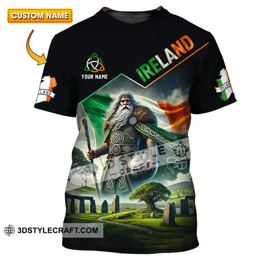 Unisex Shirt - Custom Text Shirt Ireland style option 1