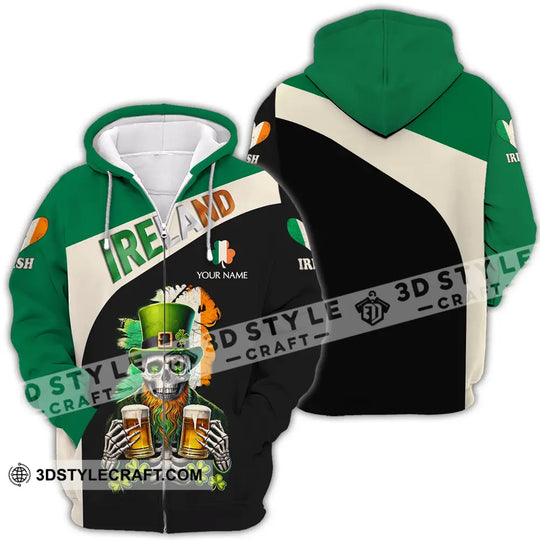 Unisex Shirt - Custom Text Shirt Ireland style option 4