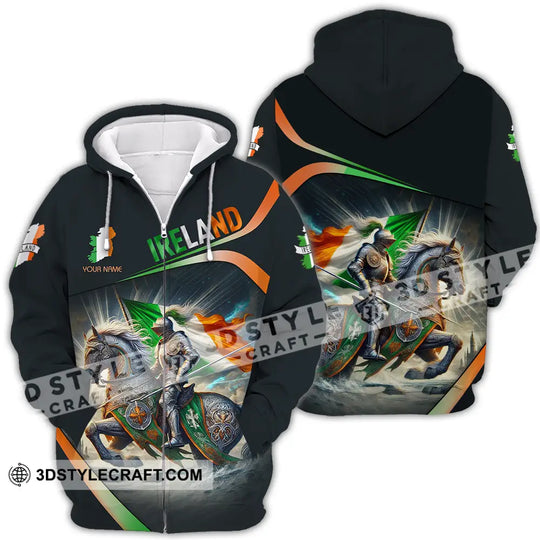 Unisex Shirt - Custom Text Shirt Ireland style option 4