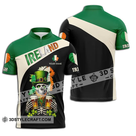 Unisex Shirt - Custom Text Shirt Ireland style option 2