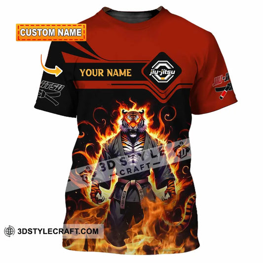 Unisex Shirt - Custom Text Shirt Jiu Jitsu Shirt T-shirt