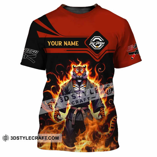 Unisex Shirt - Custom Text Shirt, Jiu Jitsu Shirt style option 2