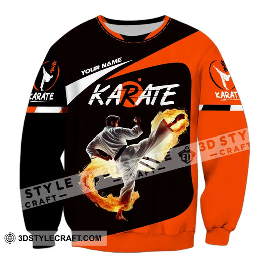 Unisex Shirt - Custom Text Shirt Karate style option 4