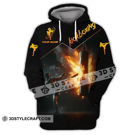Unisex Shirt - Custom Text Shirt Kickboxing style option 2