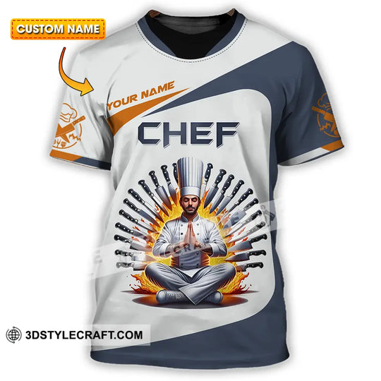 Unisex Shirt - Custom Text Shirt Master Chef style option 1