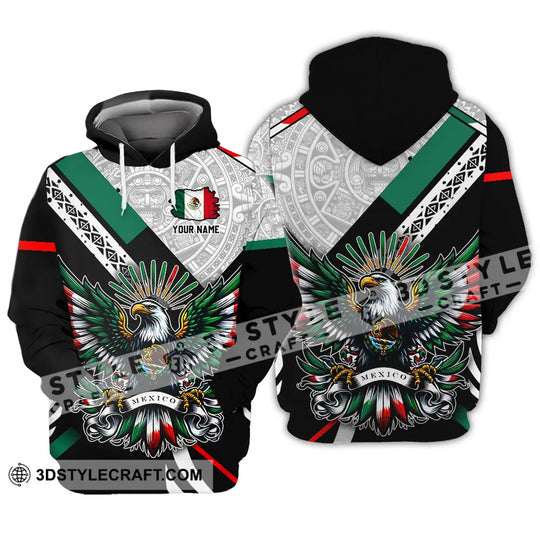 Unisex Shirt - Custom Text Shirt, Mexico Aztec Classic Shirt style option 3