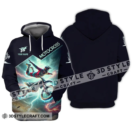 Unisex Shirt - Custom Text Shirt Motocross style option 3