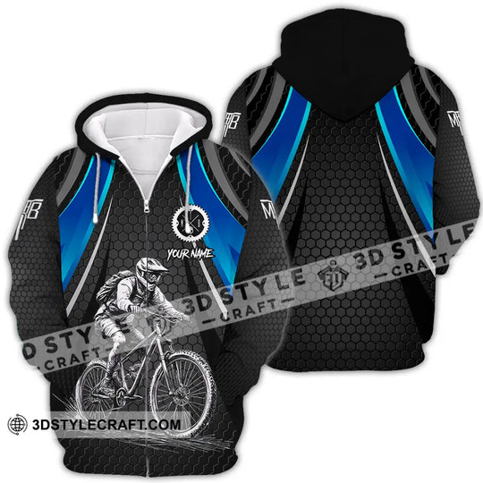 Unisex Shirt - Custom Text Mountain Bike Classic Sport Shirt style option 4