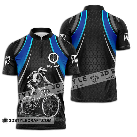 Unisex Shirt - Custom Text Mountain Bike Classic Sport Shirt style option 2