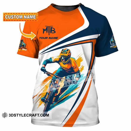Unisex Shirt - Custom Text Shirt, Mountain Bike Shirt style option 1