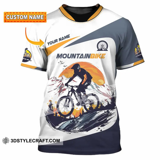 Unisex Shirt - Custom Text Shirt, Mountain Bike Shirt style option 1