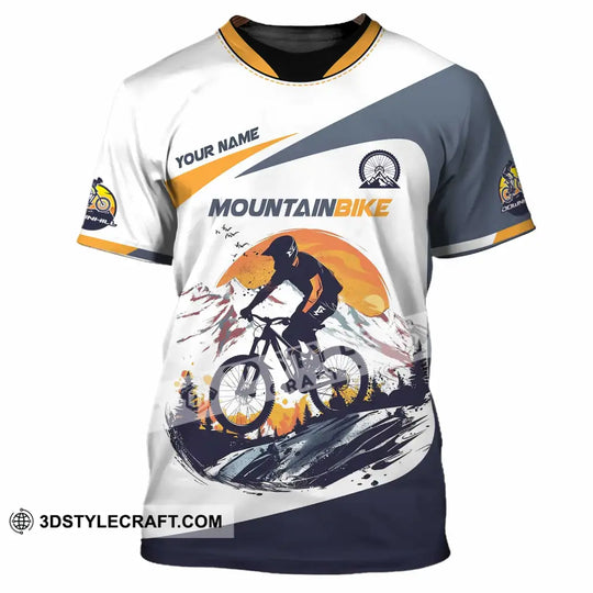 Unisex Shirt - Custom Text Shirt, Mountain Bike Shirt style option 2