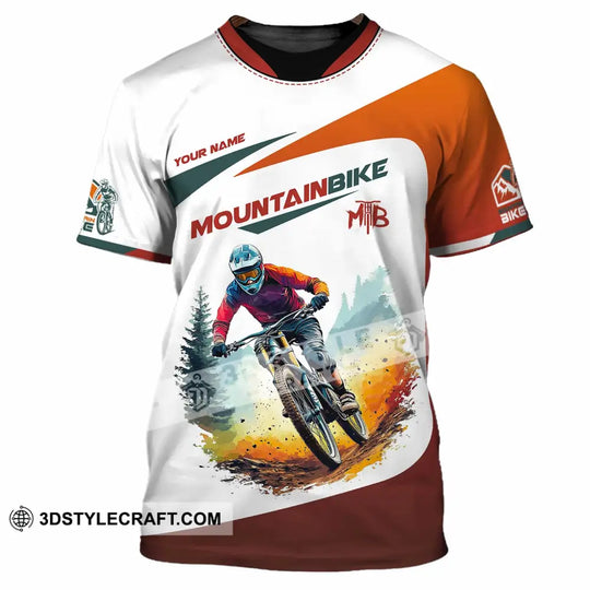 Unisex Shirt - Custom Text Shirt, Mountain Bike Shirt style option 2