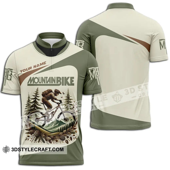 Unisex Shirt - Custom Text Shirt, Mountain Bike Shirt style option 2