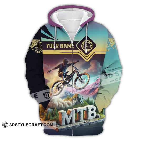 Unisex Shirt - Custom Text Shirt MTB style option 3