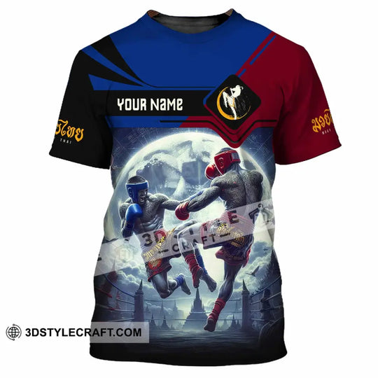 Unisex Shirt - Custom Text Shirt, Muay Thai Shirt style option 2