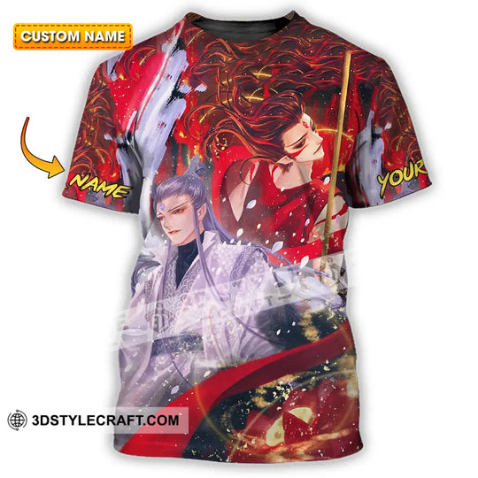 Unisex Shirt - Custom Text Shirt, Ne Zha Shirt style option 1
