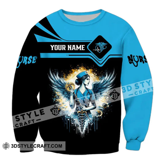 Unisex Shirt - Custom Text Shirt Nurse style option 4