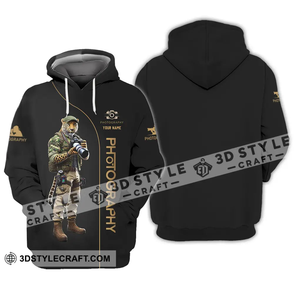 Unisex Shirt - Custom Text Photographer Hoodie / S T-Shirt