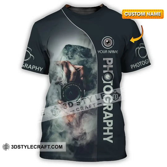 Unisex Shirt - Custom Text Shirt Photography style option 1