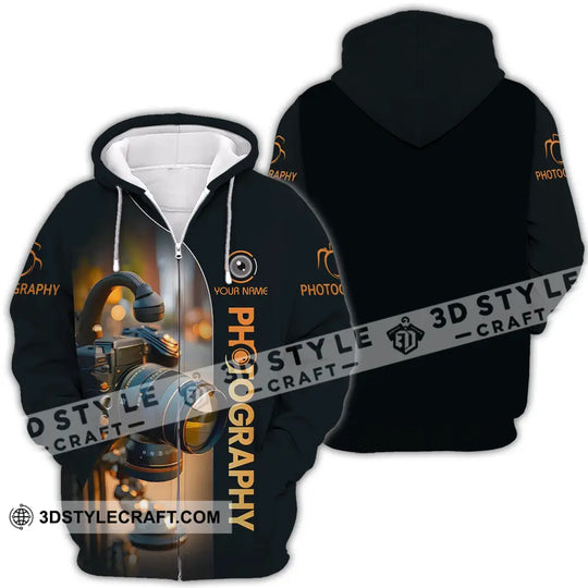 Unisex Shirt - Custom Text Shirt Photography style option 4