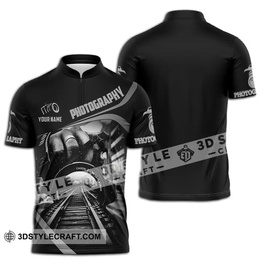 Unisex Shirt - Custom Text Shirt Photography style option 2