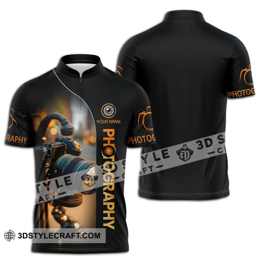 Unisex Shirt - Custom Text Shirt Photography style option 2