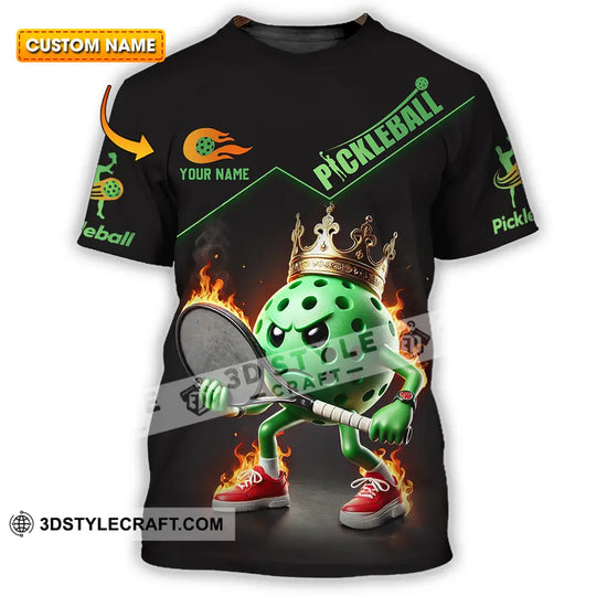 Unisex Shirt - Custom Text Shirt Pickleball style option 1
