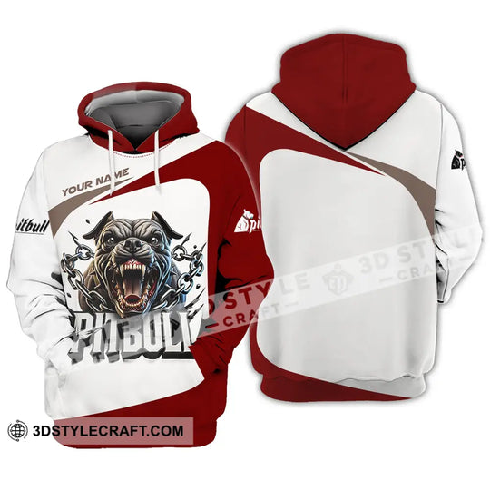 Unisex Shirt - Custom Text Shirt Pitbull style option 3