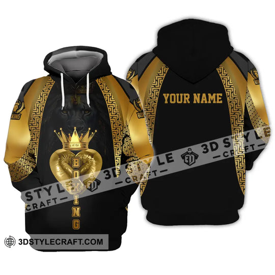 Unisex Shirt - Custom Text Shirt, Royal Boxing Shirt style option 3