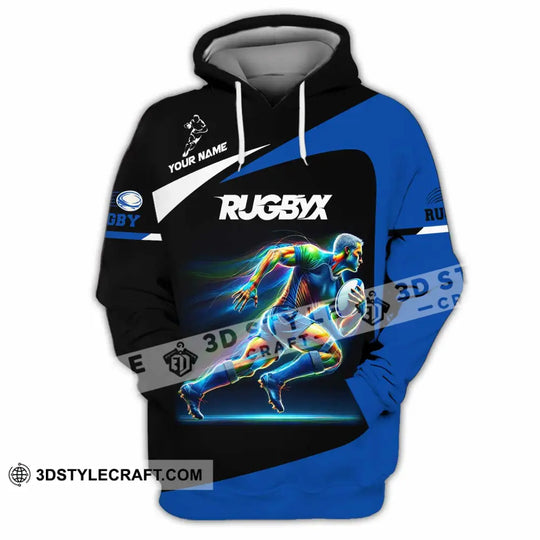 Unisex Shirt - Custom Text Shirt Rugby style option 4