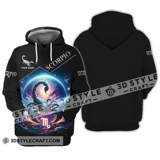 Unisex Shirt - Custom Text Shirt Scorpio style option 3