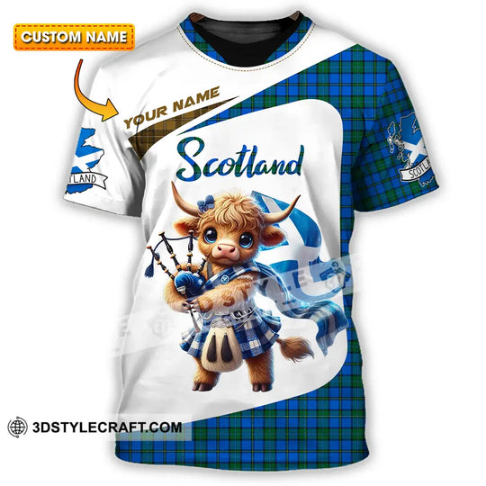 Unisex Shirt - Custom Text Shirt Scotland style option 1