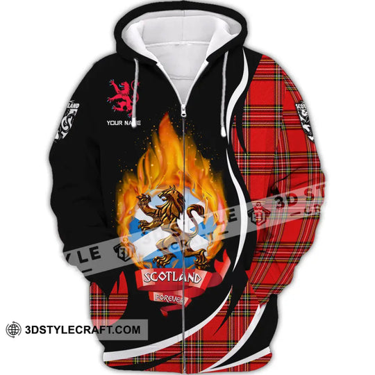 Unisex Shirt - Custom Text Shirt, Scotland Shirt style option 2