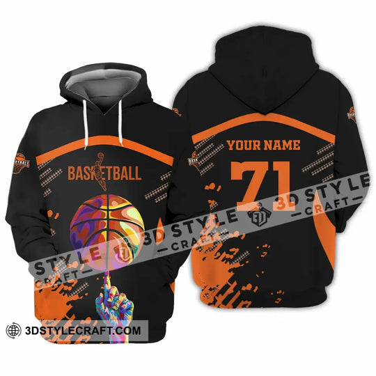 Unisex Shirt - Custom Text Sport Shirt Basketball style option 4