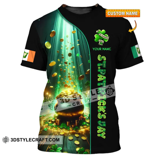 Unisex Shirt - Custom Text Shirt ST.Patrick's Day style option 1