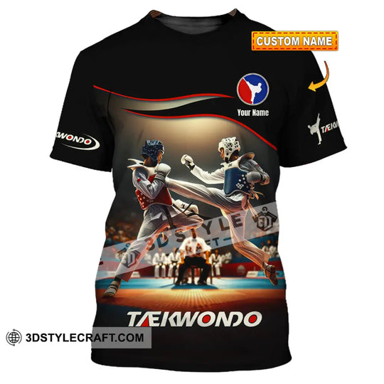 Unisex Shirt - Custom Text Shirt, Taekwondo Shirt style option 1