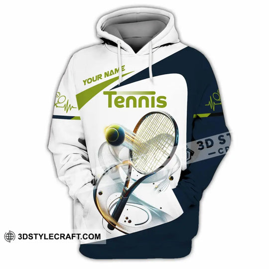 Unisex Shirt - Custom Text Tennis Player Shirt style option 3