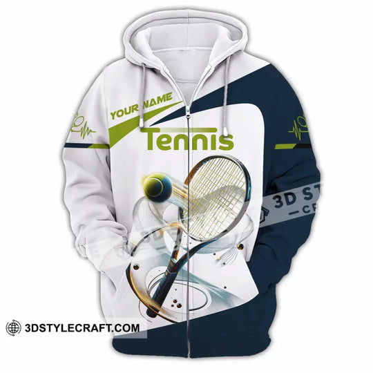 Unisex Shirt - Custom Text Tennis Player Shirt style option 4