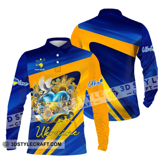Unisex Shirt - Custom Text Shirt, Ukraine Shirt style option 3