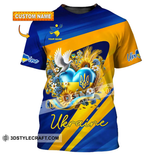 Unisex Shirt - Custom Text Shirt, Ukraine Shirt style option 1