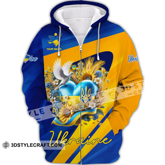Unisex Shirt - Custom Text Shirt, Ukraine Shirt style option 2