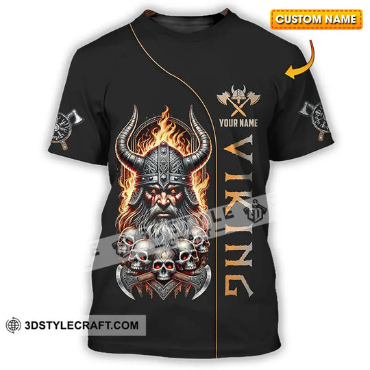 Unisex Shirt - Custom Text Shirt Viking style option 1