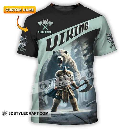 Unisex Shirt - Custom Text Shirt Viking style option 1