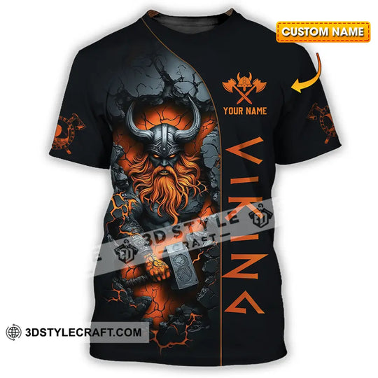 Unisex Shirt - Custom Text Shirt Viking style option 1