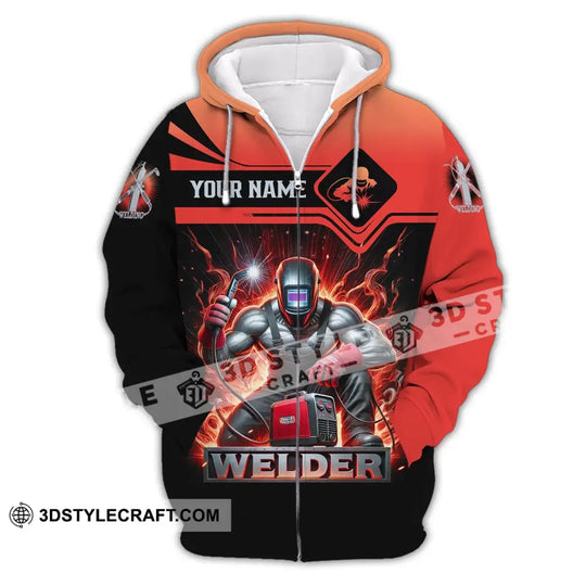 Unisex Shirt - Custom Text Shirt Welder style option 3